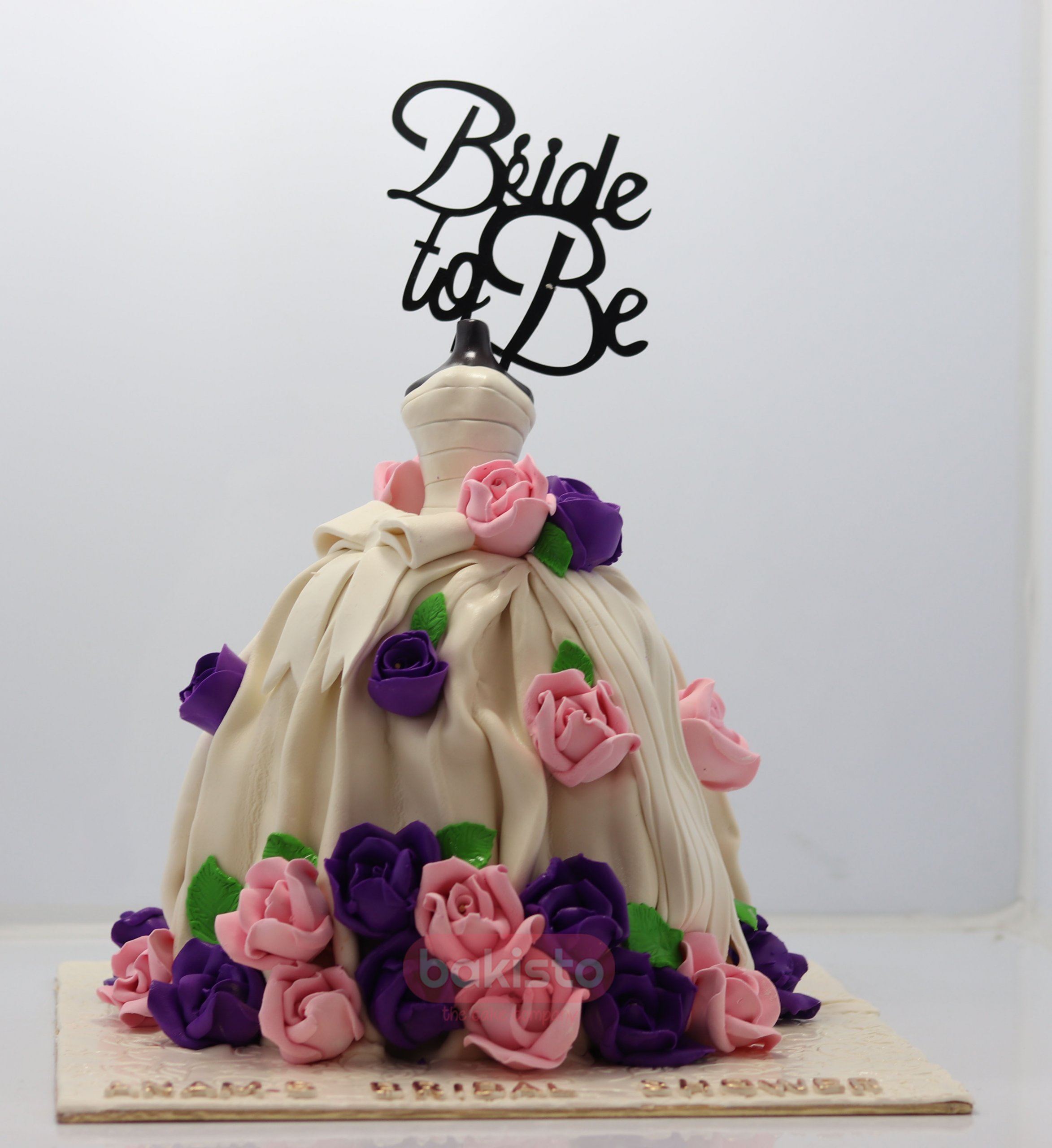 Customized Bridal Cake In Lahore By Bakisto The Cake Company