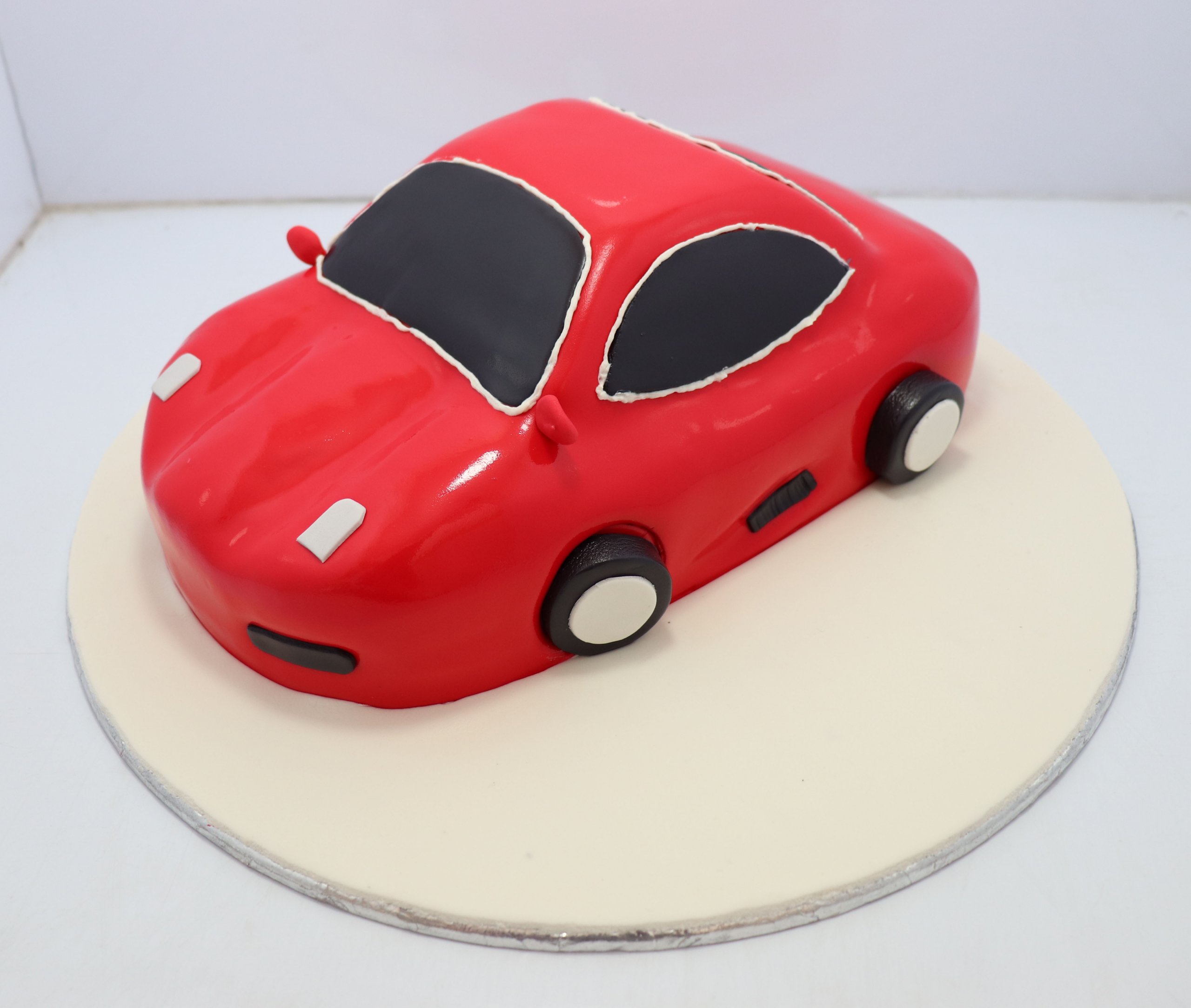 Red Car Birthday Cake - Bakisto.pk Lahore - birthday cake lahore