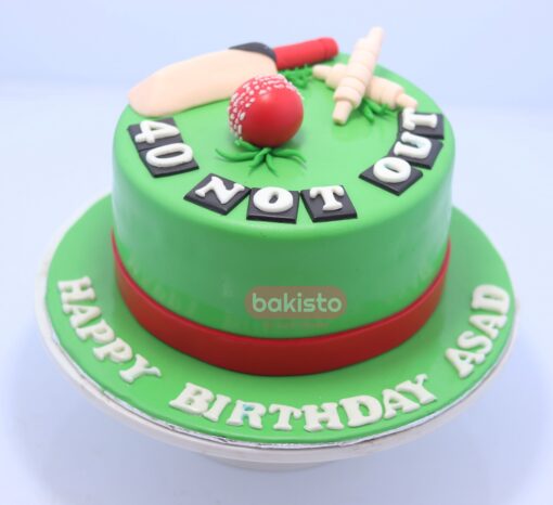 Cricket jet Sports Cake - Image 4