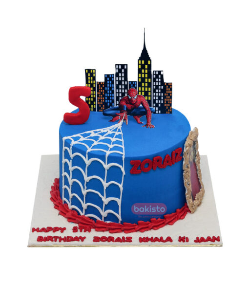 SpiderMan Signature Cake