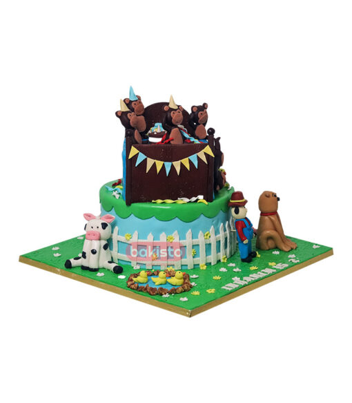 Monkey Theme Cake - Image 2