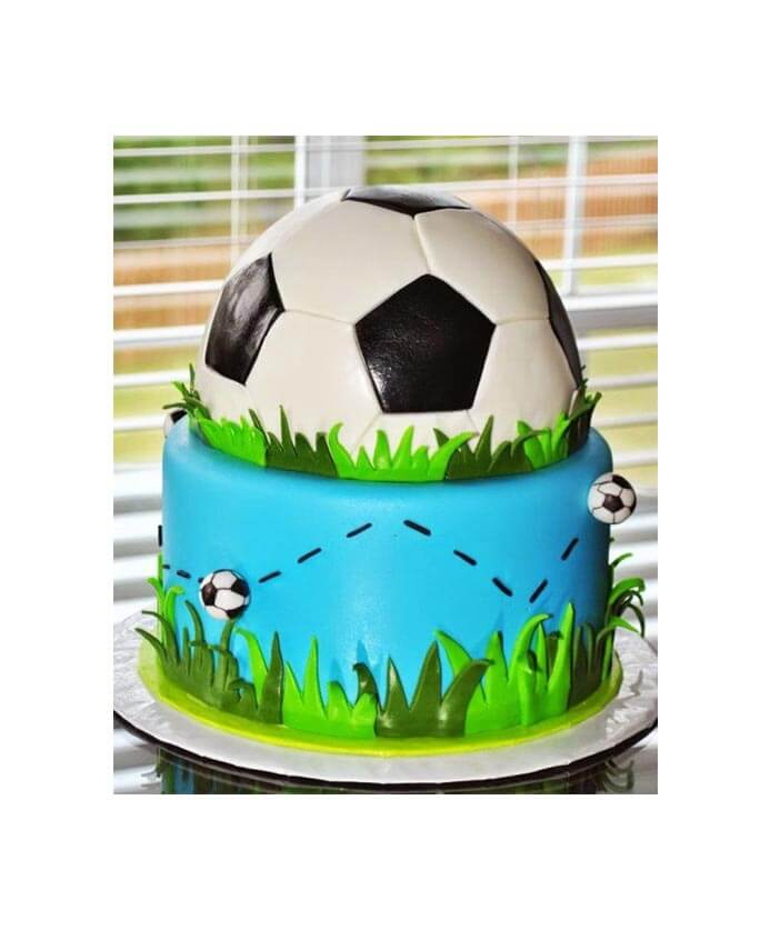 Boys Sports Birthday Cake - CakeCentral.com