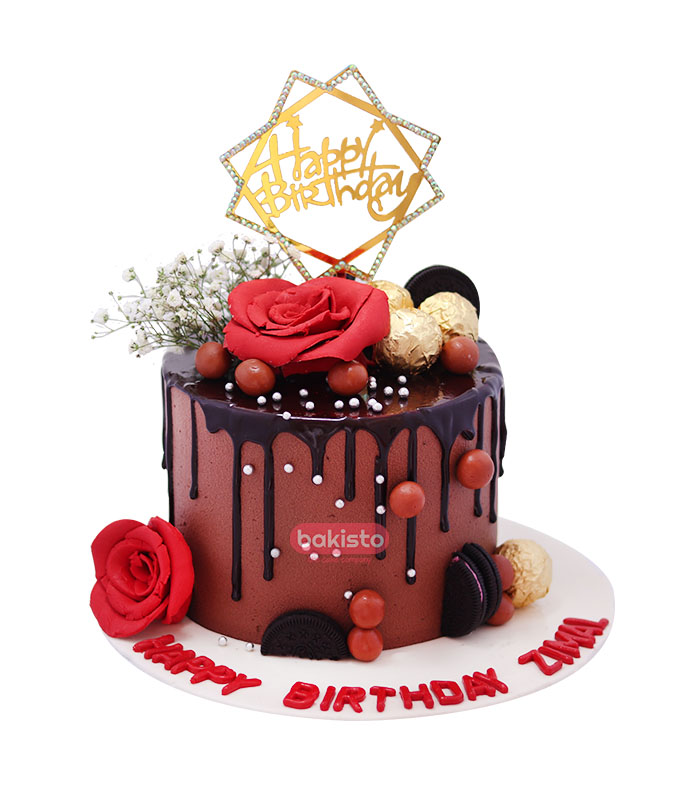 Customized Birthday Cake 3 Pound By Dunkin Delights - AsanHai - Nawabshah  Online Shopping