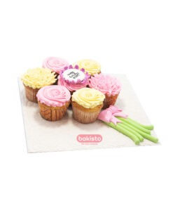 girls theme cupcake