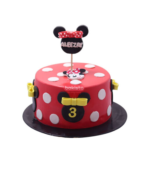 mickey mouse cake by bakisto