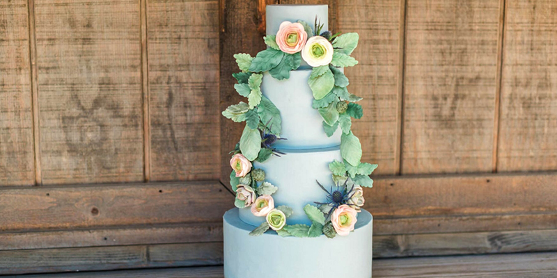 wedding cake at Bakisto Lahore