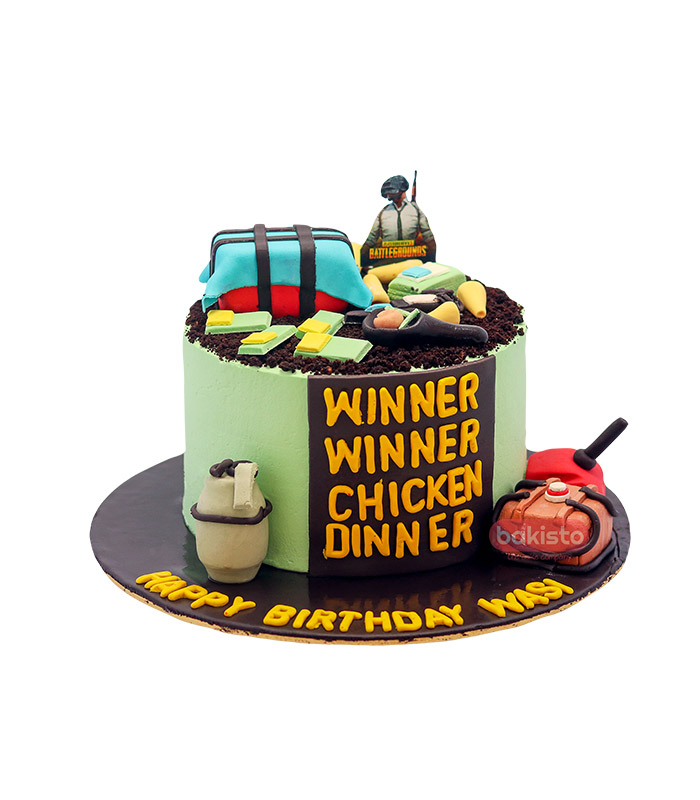 Winner Winner Chicken Dinner Pubg Cake Price | YummyCake
