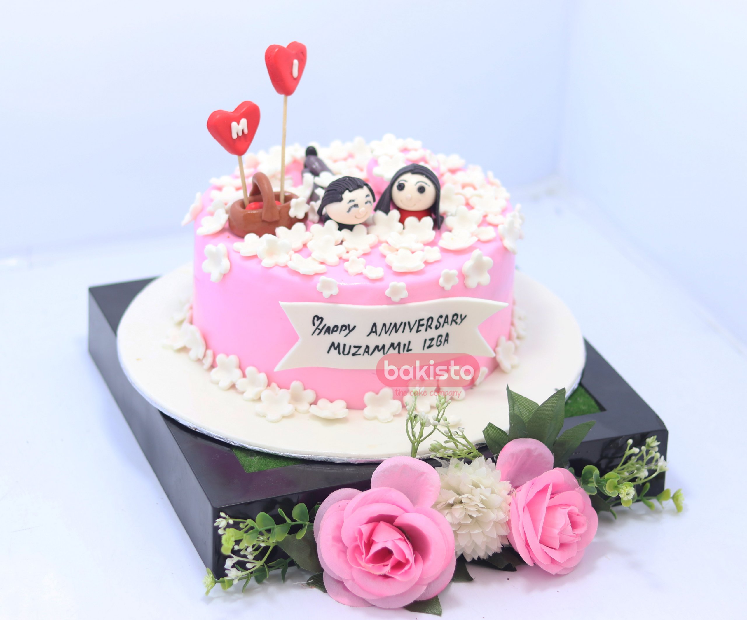 Order Now 1st Anniversary Cake | Order Quick Delivery | Online Cake  Delivery | Order Now | The French Cake Company