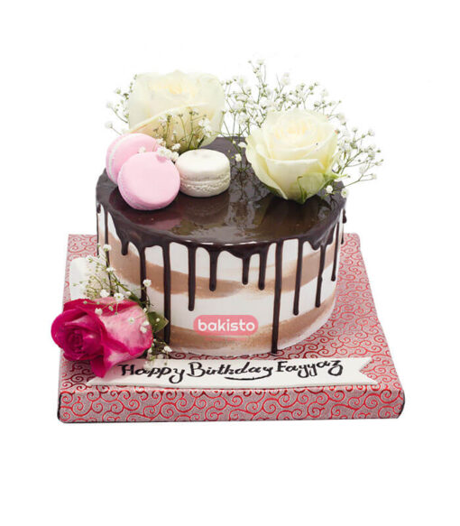 flowers cake, online cake delivery in lahore