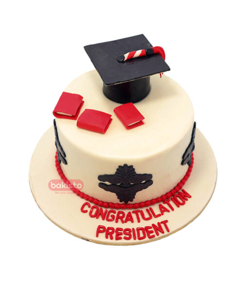 Graduate Book Cake