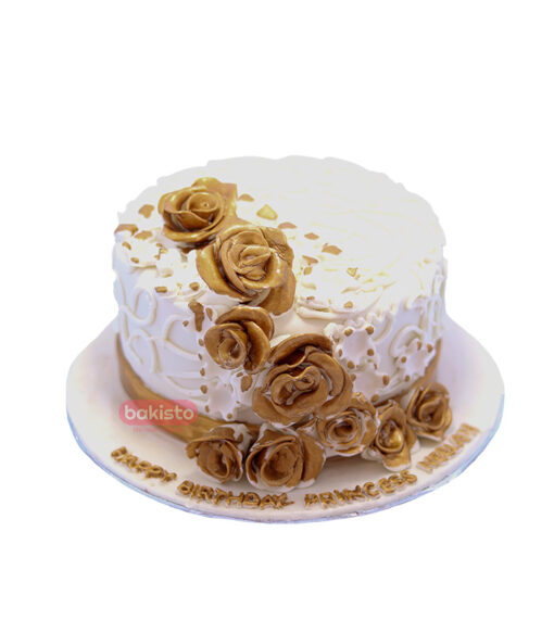 Rose Birthday Cake