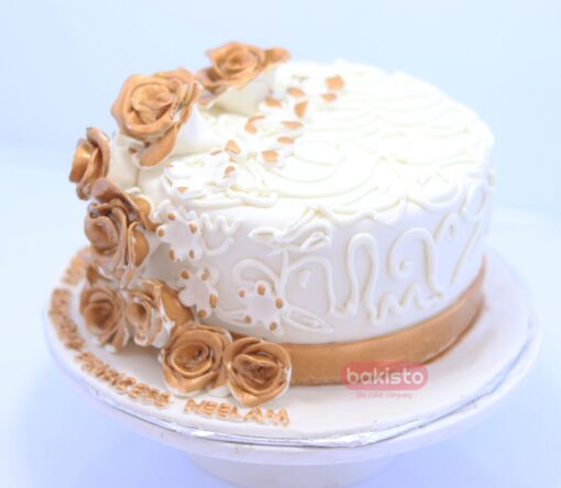 Rose Birthday Cake - Image 3