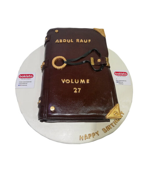 Book Theme Cake