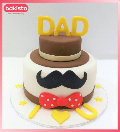 Brown Cap Dad cake