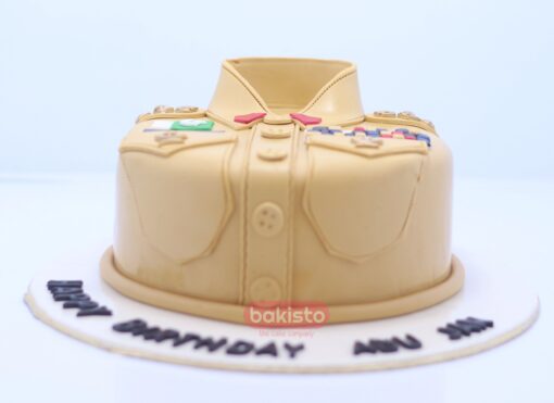 Army Theme Dad Cake - Image 3