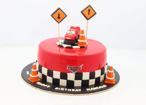 Car Theme Birthday Cake