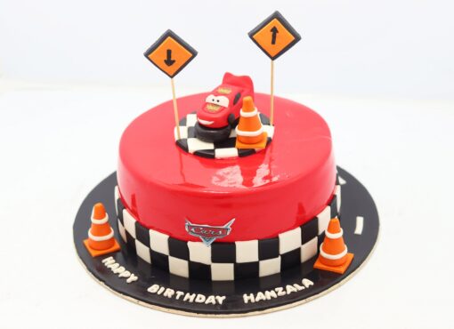 Car Theme Birthday Cake