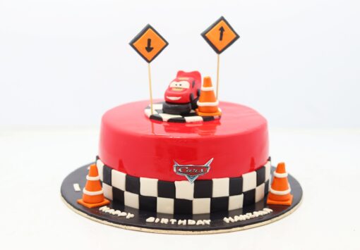 Car Theme Birthday Cake