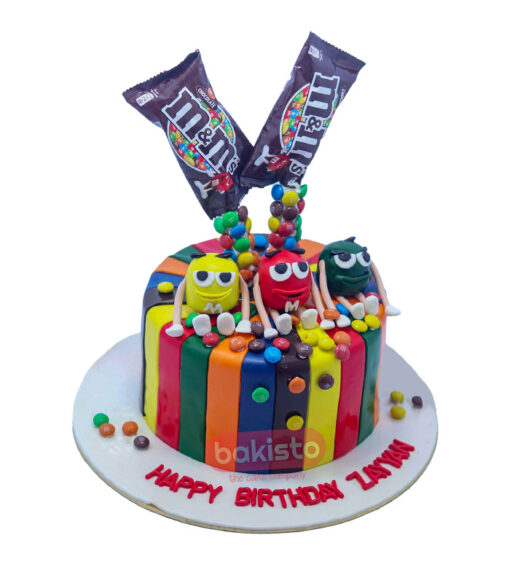 M&M's Cake For Kids