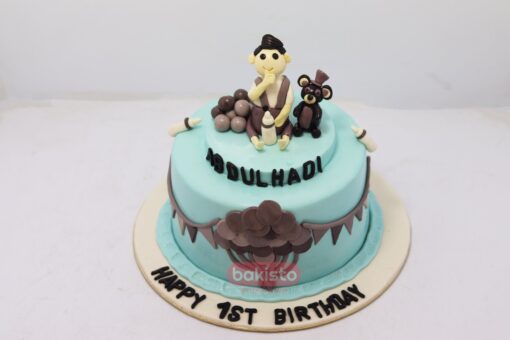 Elephant Theme Birthday Cake - Image 2