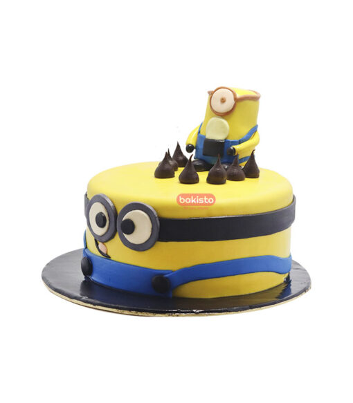 Minion Theme Fondant Cake