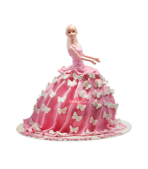 doll cake by bakisto, online cake delivery in lahore