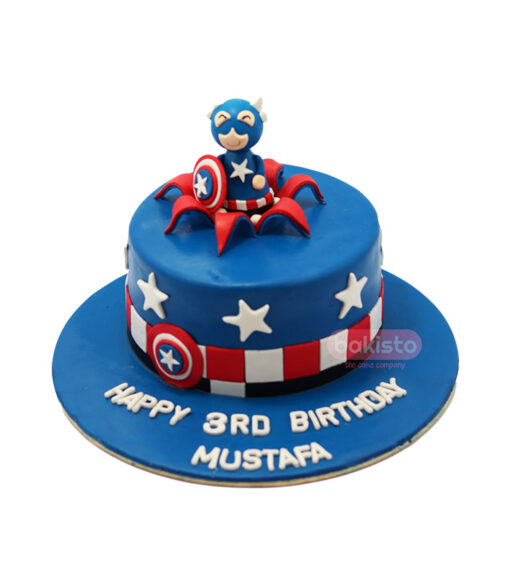 Superhero Theme Cake