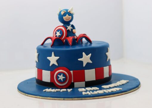 Superhero Theme Cake