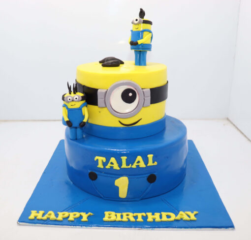 Minion Theme Cake