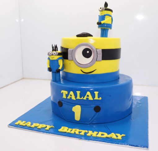 Minion Theme Cake