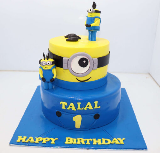 Minion Theme Cake