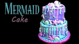 Mermaid Themed Cake