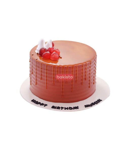 butter cream caramel cake, cake delivery in lahore