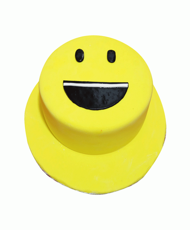 Laughing Emoji Cake