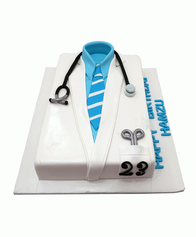 Doctor Coat Theme Cakes