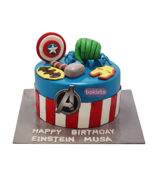 avengers cake, online cake delivery in lahore