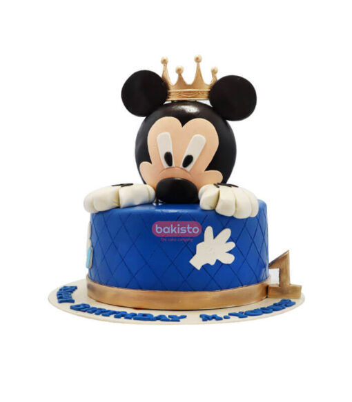 blue mickey mouse cake, cake delivery in lahore