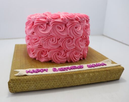 Special Pink Birthday Cake