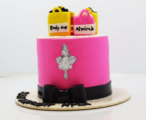 Shopping Theme Girls Cake