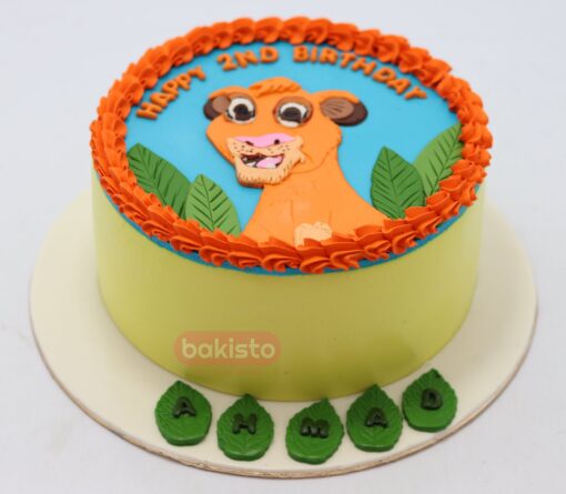 Jungle Theme Cake