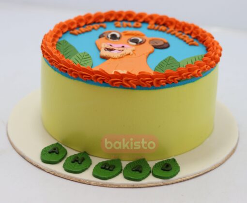 Jungle Theme Cake