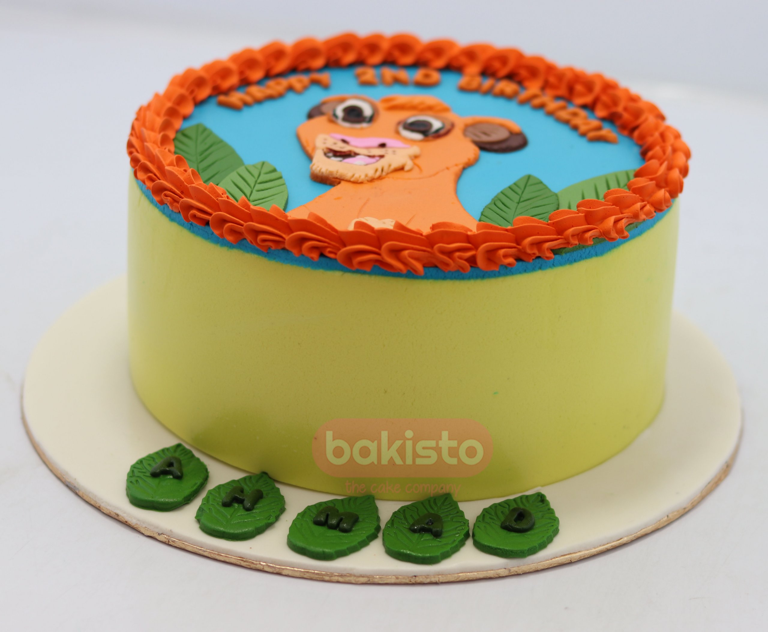 Simba Lion Theme Cake By Bakisto The Cake Company
