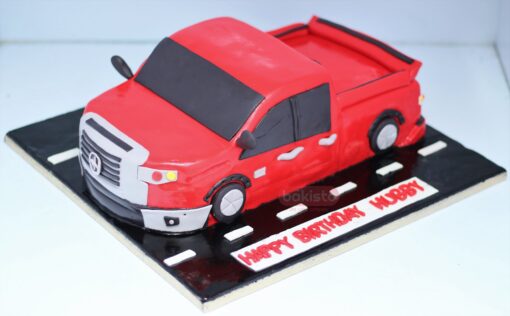 Car Theme Birthday Cake