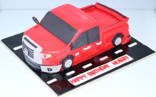 Car Theme Birthday Cake