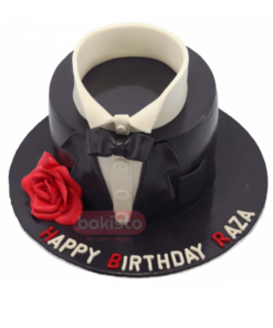 Gentleman Customized Birthday Cake