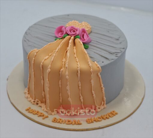 Bridal Shower Cake - Image 4