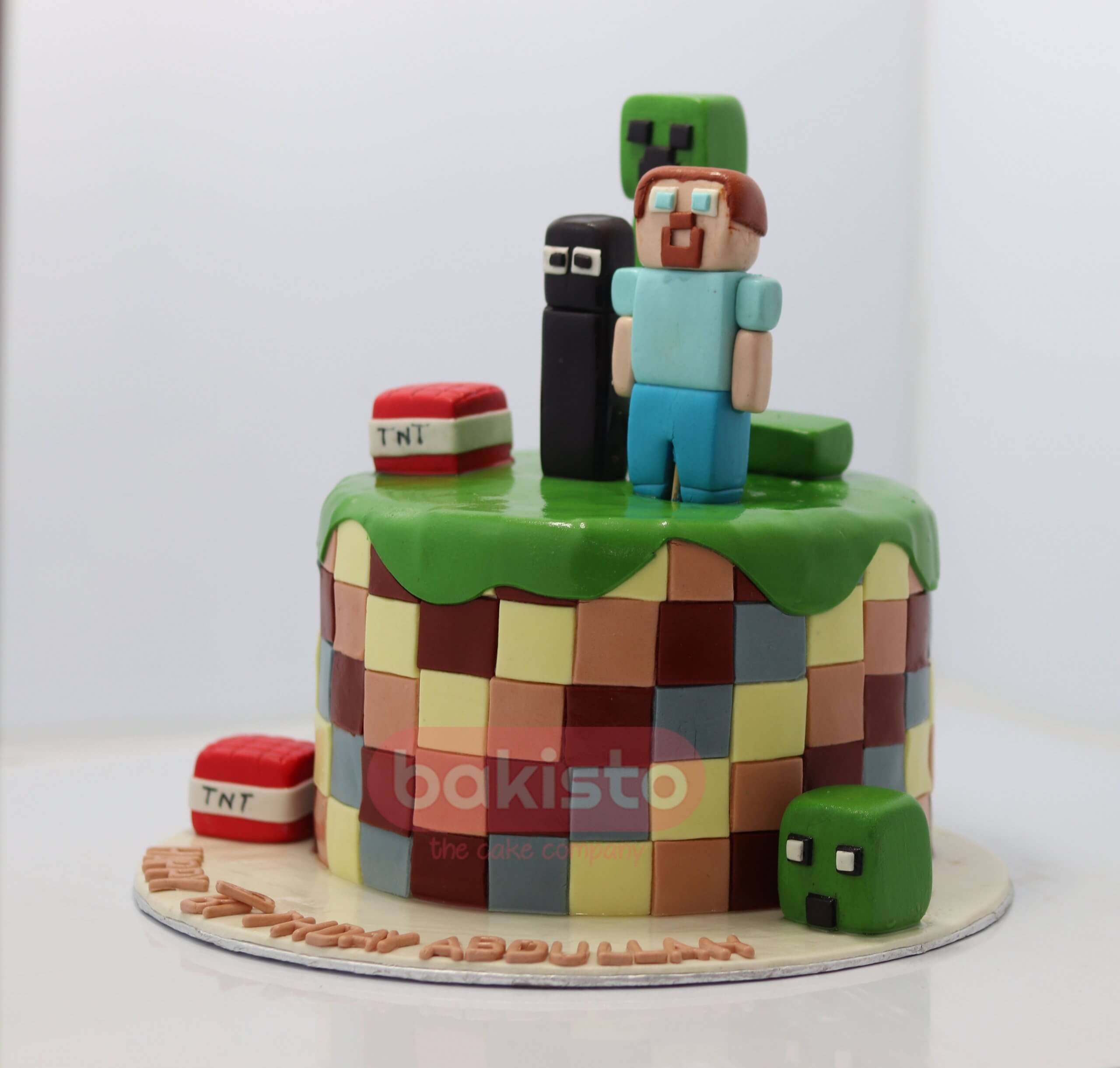 Best Minecraft Theme Cake In Pune | Order Online