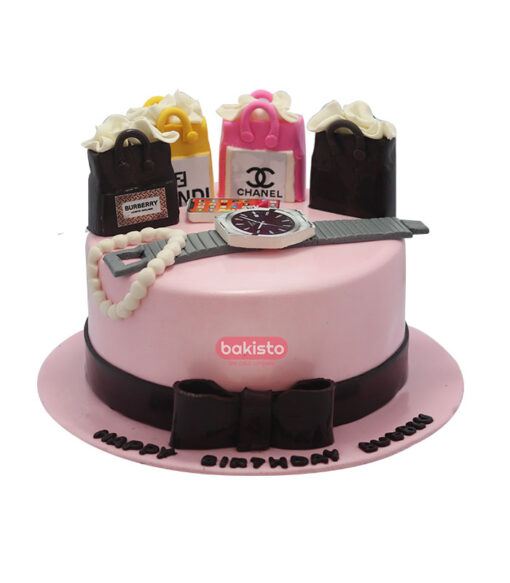 MakeUp Theme Cake - Image 3