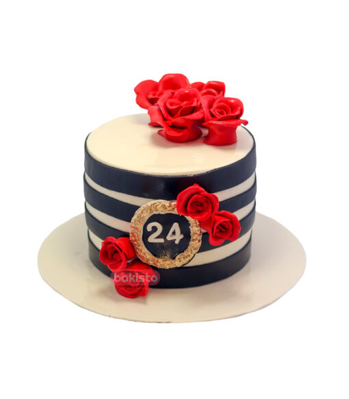 Customized Flower Birthday Cake