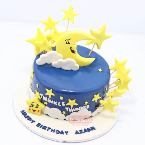 Twinkle Star Birthday Cake - Image 4